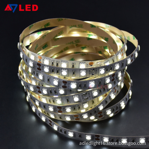 Adled Light 60LEDs cuttable led strip 12v led strip light 5m wholesales led strip for cell phone showcase
